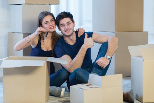 Removal van and movers ready for a same day move in Pimlico