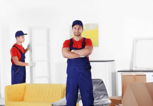 Removal company in Pimlico helping with the first stage of a residential move