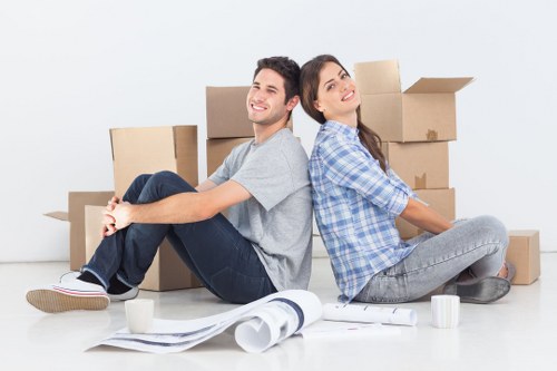 Protective wrapping used for valuable furniture during Pimlico moving