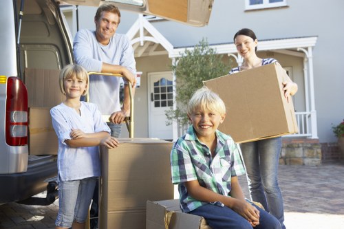 Removal van supporting residential and commercial relocations around Pimlico
