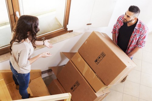 Careful packing and loading service for a Pimlico home removal