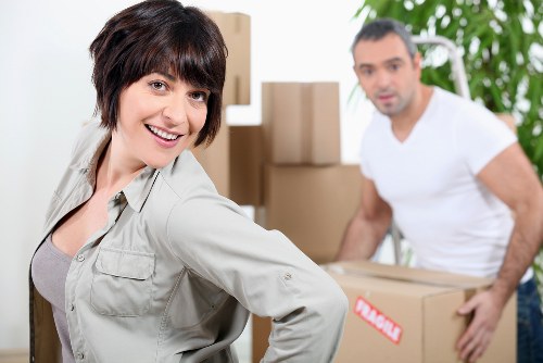 Careful packing for a flat move in Pimlico