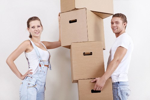 Residential removals service for a Pimlico apartment and period property